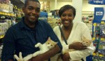 These folks adopted Mya and were so happy with her they came back after her sister, Zoe.  